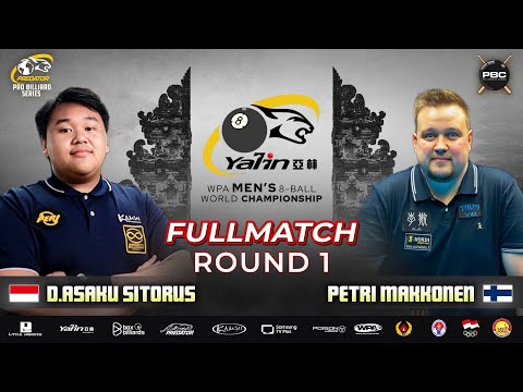 Derin Asaku Sitorus VS Petri Makkonen | 2025 Predator WPA men’s 8-Ball World Championship