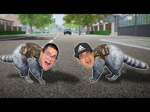 VIRAMOS GUAXININS SOLTOS NUMA CIDADE ABANDONADA!