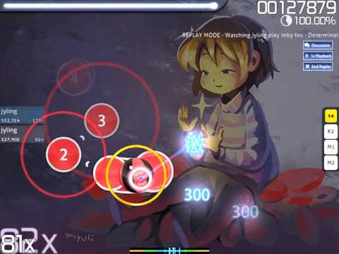 EZ PP \(^___^)/ [Toby Fox - Determination] [HARD]