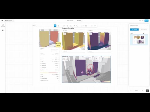 Present Site Design findings in Forma Board