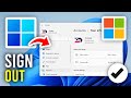 How To Sign Out Microsoft Account In Windows 11 Full Guide