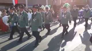 preview picture of video 'Aufmarsch zur Abendparade am 02 06 2013 in HD Schützengesellschaft Clörath Vennheide 1662 e V'