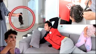Download lagu VLOG -papa il a coupé les cheveux à mon frère￼ / adel sami amira mp3