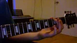 How to play "beat it" Fall out Boy intro