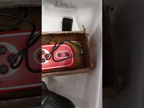 A child's toy battery operated car in for operation repair.