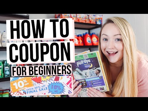 Part of a video titled HOW TO COUPON IN 2022! / Couponing for Beginners! - YouTube