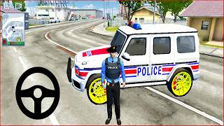 4X4 Jeep Polis arabası oyunu izle || Police Sim 2022 Game #376 - Polis oyunu 3D Android Gameplay 4K