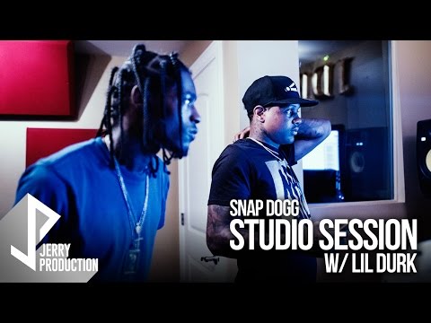 Lil Durk x Snap Dogg (Studio Session Vlog) Shot by @JerryPHD