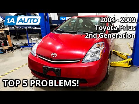 Top 5 Problems Toyota Prius Hybrid 2nd Generation 2004-2009