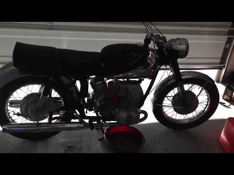 1965 Marusho ST500 first start