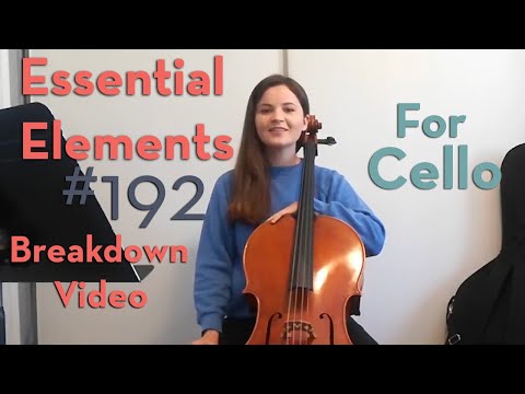 EE 192 Cello Breakdown Complete