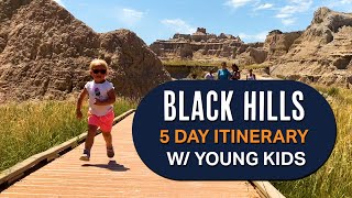 Black Hills 5 Day Itinerary w/ Young Kids | Plan Your Family Vacation to South Dakota