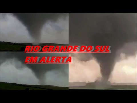 TORNADO ATINGE  O CENTRO DO RIO GRANDE DO SUL NA CIDADE DE  SÃO MARTINHO DA SERRA