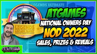 AtGames National Owners Day 2022 Sales Prizes & Reveals