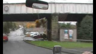 preview picture of video 'Road Trips in Scotland - Driving Through Greenock'