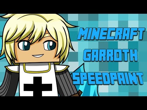 Minecraft Diaries: Garroth Fanart SpeedPaint