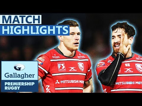 Gloucester 30-24 Saracens | Gloucester Defeat Champions! | Gallagher Premiership - Highlights