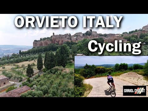 Orvieto Italy, Umbria, Province of Terni: Gravel Cycling near Orvieto