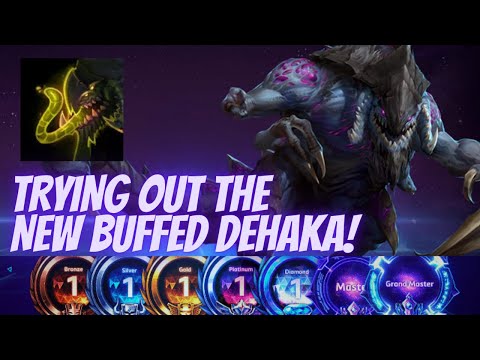 Dehaka Isolation - TRYING NEW BUFFED DEHAKA! - B2GM Season 6(Gold 3)