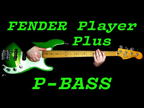 NBD! Fender Player Plus P-BASS in Cosmic Jade