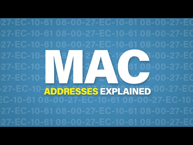 Výslovnost videa MAC address v Anglický