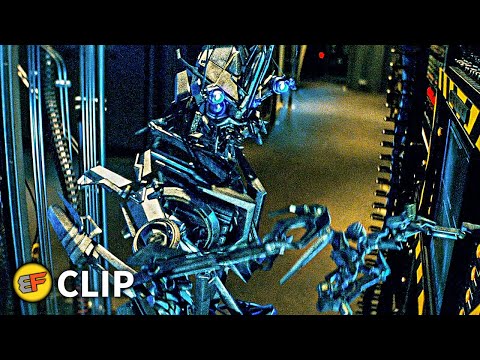 Frenzy Infiltrates Air Force One - Hacking Scene | Transformers (2007) Movie Clip HD 4K