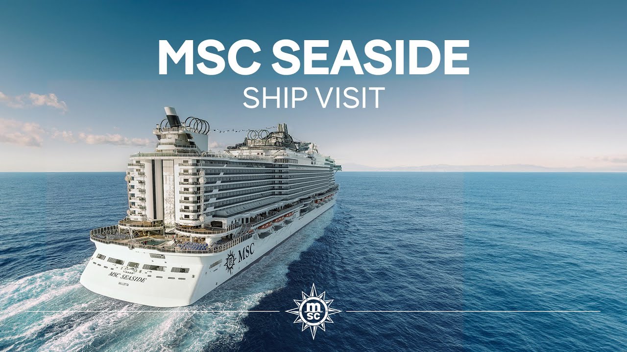 MSC Seaside ship tour video preview