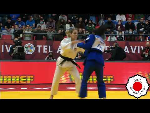 Judo Womens - Odette Giuffrida vs. Gefen Primo - U52 Grand Slam Tel Aviv 2022