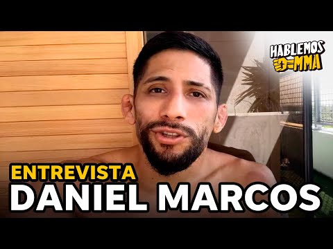 "Buscaré APLASTARLO", Daniel Marcos promete victoria para Peru en UFC Sao Paulo