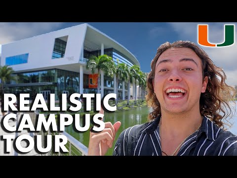 Showing Every Part of University of Miami In 8.30 Minutes | UMiami Campus Tour