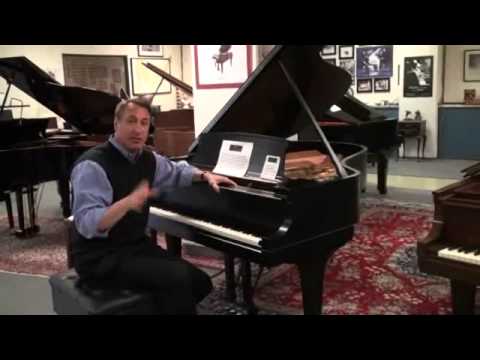 Steinway Model L Grand Piano Classic Satin Ebony