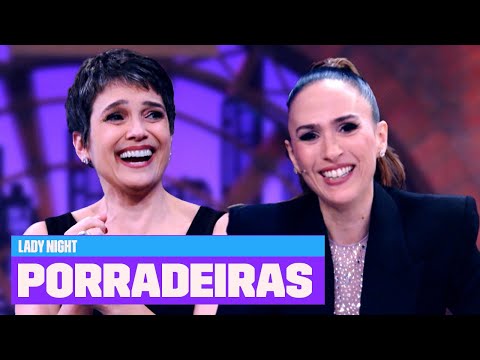 Sandra Annenberg revela INTIMIDADES para Tatá Werneck! | Multishow | Lady Night | Nova Temporada