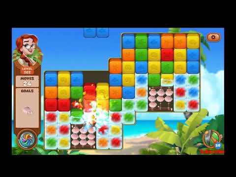 Lost Island Blast Adventure Level 562 NO BOOSTERS - A S GAMING