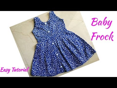simple baby frock cutting