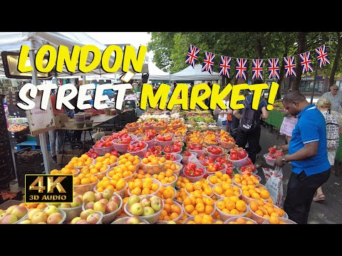 LONDON || WALTHAMSTOW MARKET || WALKING TOUR