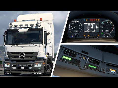 Mercedes-Benz Actros MP3 by Dotec v1.1 | Euro Truck Simulator 2 Mod [ETS2 1.40 & 1.41]