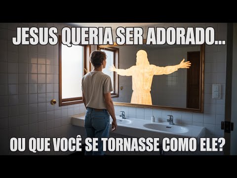 JESUS QUERIA SER ADORADO... OU QUERIA QUE VOCÊ SE TORNASSE COMO ELE?
