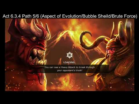 Act 6.3.4 Path 5/6 | Aspect of Evolution/Bubble Shield/Brute Force | Marvel Contest of Champions