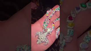 Playboi Carti's NEW $2M Multi Gemstone Cross Pendant by JewelryUnlimited 💎🧛🏿