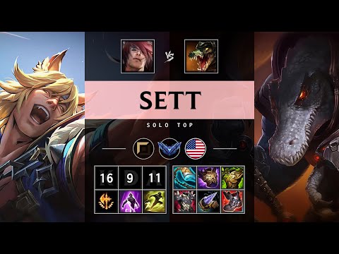 Sett Top vs Renekton - NA Diamond Patch 25.21