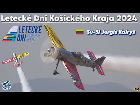 Sukhoi Su-31 ▲ Jurgis Kairys 🇱🇹 ▲ Letecké Dni Košického Kraja 2024