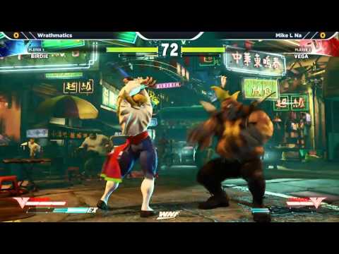WNF SFV - Off Season 1.3 - Wrathmatics (Birdie) vs Mike L Na (Vega)