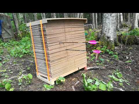 testing new archery target (2)