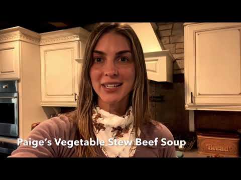 Stew Beef & Vegetable Soup