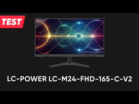 Monitor LC-Power LC-M24-FHD-165-C-V2 | TEST | Deutsch