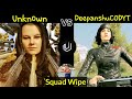 DeepanshuCODYT vs Unknown codm | squad wipes