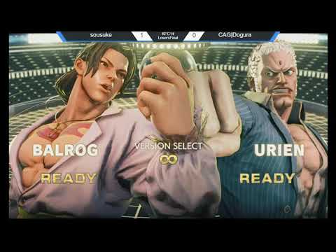 MixUpNight Losers Finals - Dogura (Urien) vs Sousuke (Vega) - Street Fighter 5
