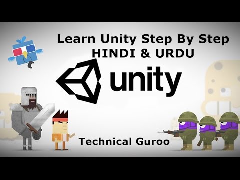 Learn Unity Step By Step HINDI & URDU || Unity Game Development