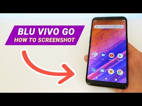 BLU Vivo Go - How to Take a Screenshot
