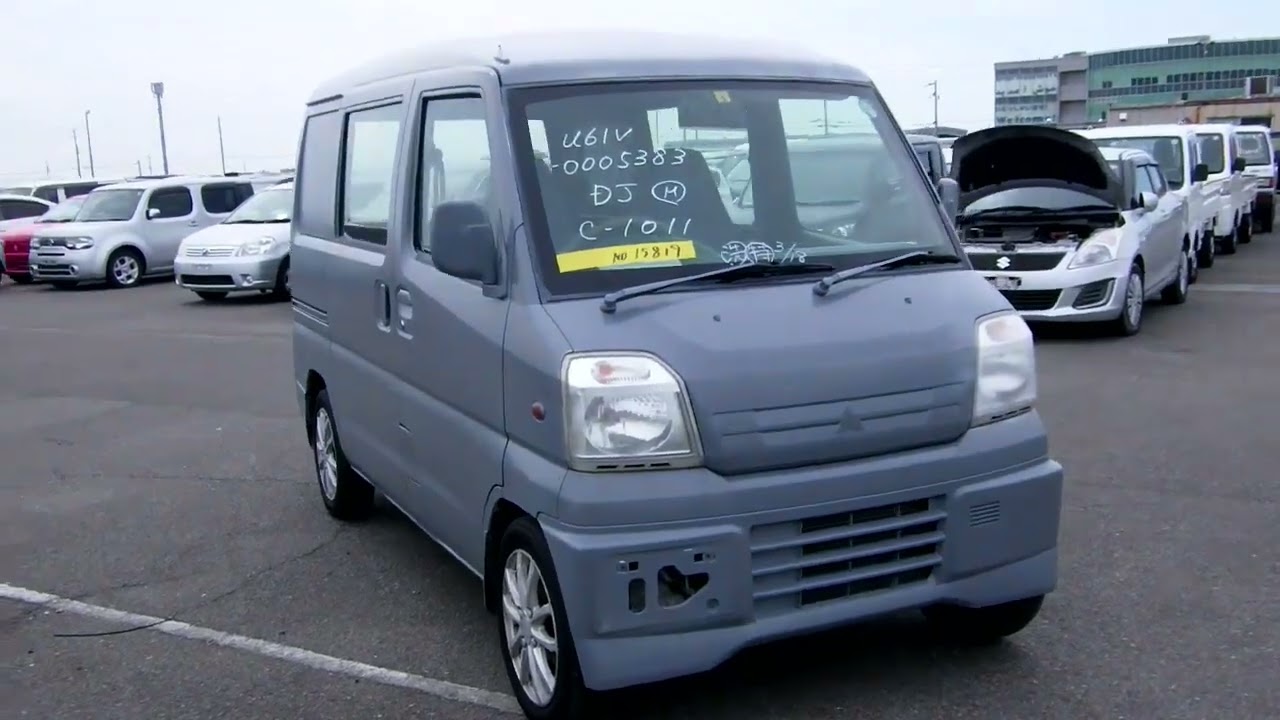 1999 Mitsubishi Minicab Van U61V (UW-694a173e2f7f9)